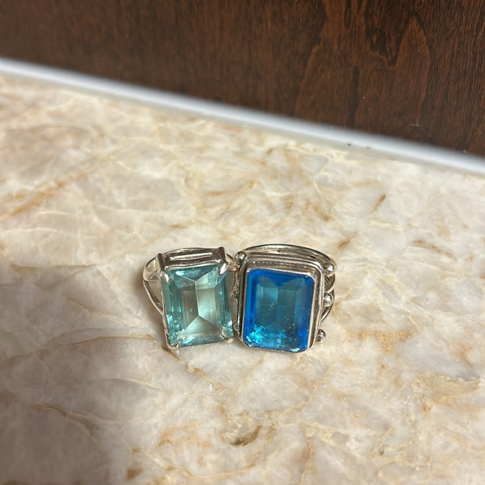 EUCGorgeous aquamarine ring - Picture 4 of 6
